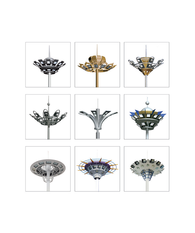 GGD-007/GGD-008/GGD-009/GGD-010/GGD-011/GGD-012/GGD-013/GGD-014/GGD-015 Lampu jalan tiang tinggi