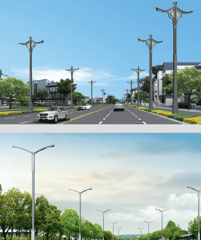 DL-LED-014/DL-LED-015 Lampu jalan LED kuasa tinggi