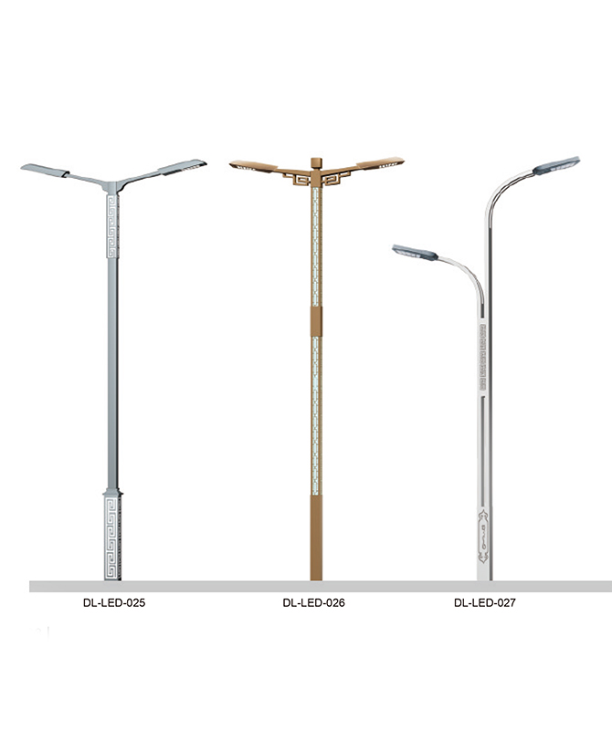 DL-LED-025/DL-LED-026/DL-LED-027 Lampu jalan LED kuasa tinggi