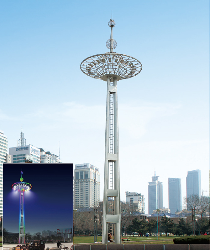 LD-GG-0005 Lampu jalan tiang tinggi