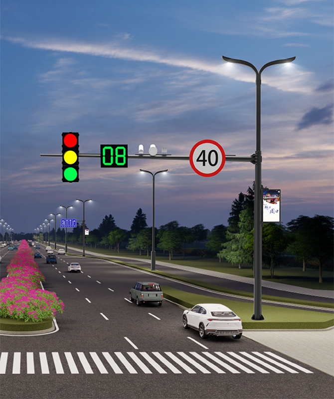 DGNG-009 Tiang komprehensif pelbagai fungsi pintar