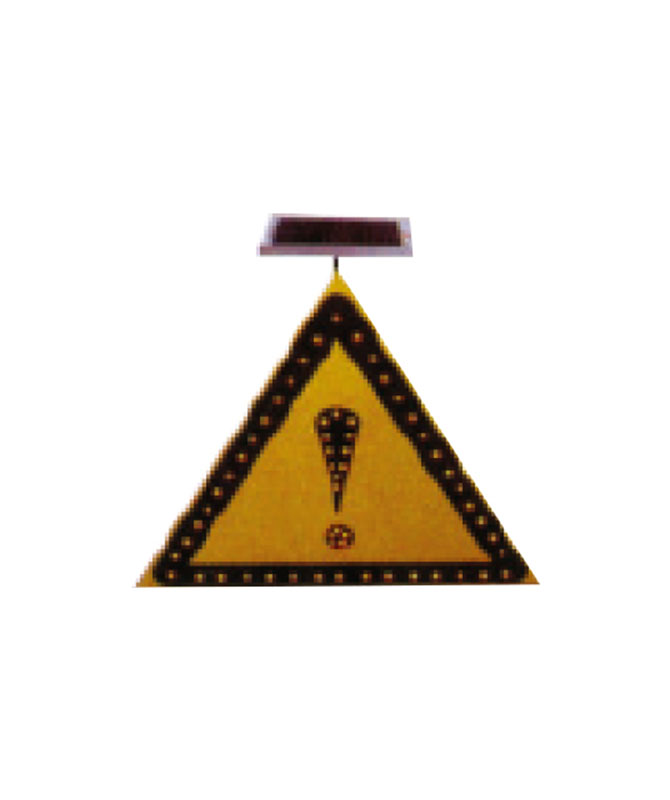 SY-6C Lampu isyarat kilat kuning solar