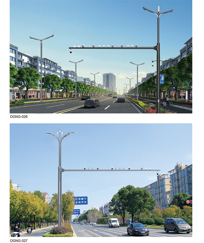 DGNG-026/DGNG-027 Tiang komprehensif pelbagai fungsi pintar