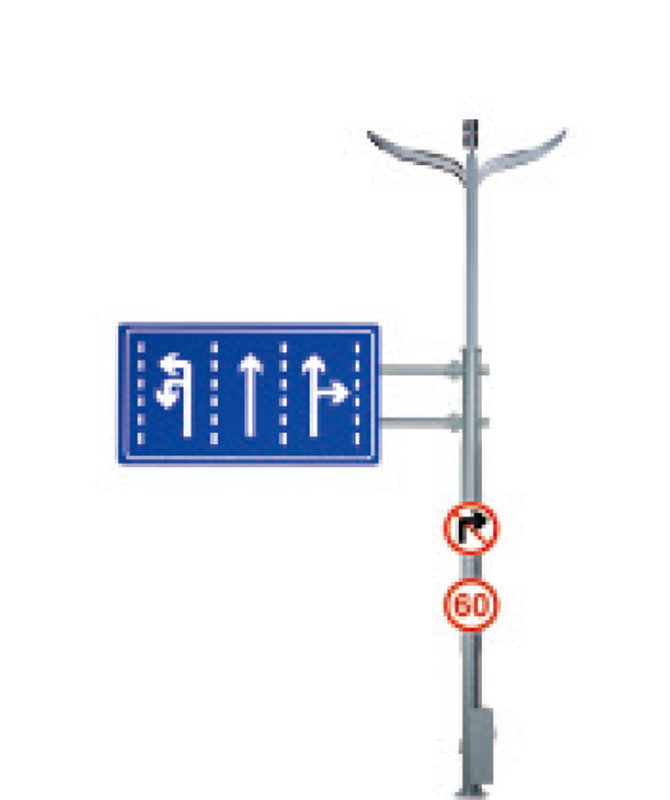 C-TYPE Lampu Lampu Komprehensif Lampu jalan LED kuasa tinggi